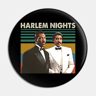 Men Gift Retro Harlem Movie Tribute Design Pin