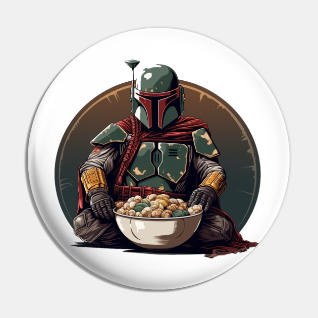 Bounty Hunter Breakfast Pin by Jason's Finery