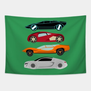 The Car's The Star: Future Cars Tapestry