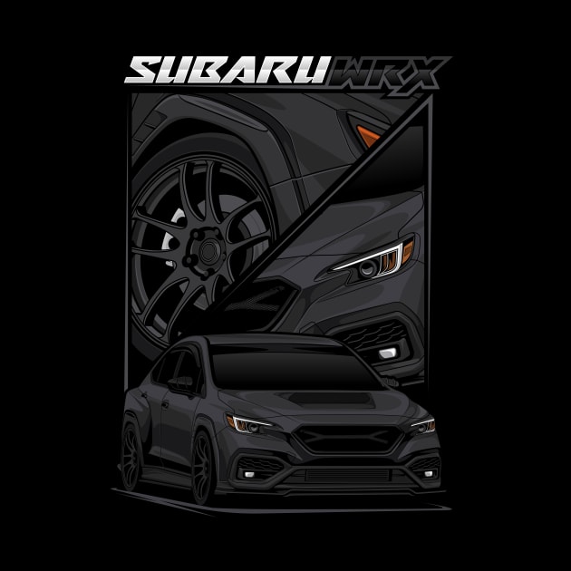 VB WRX in Crystal Black Silica by RetroWRX Inc.