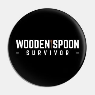 Wooden Spoon Survivor Pin