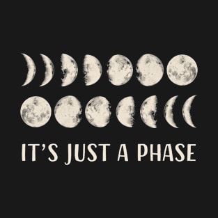 yoga moon just a phase T-Shirt