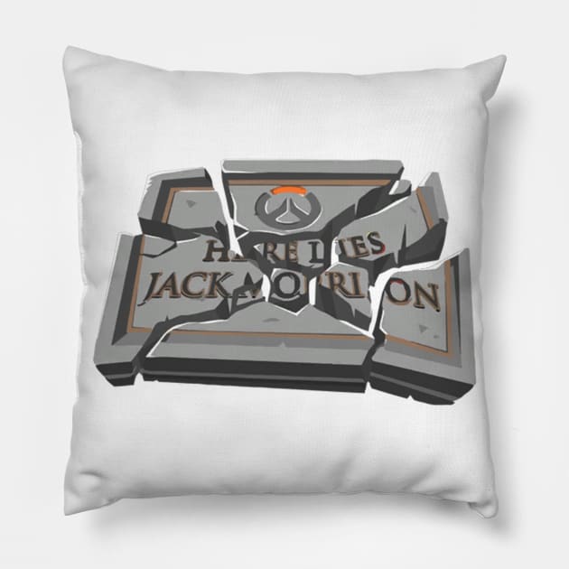 Soldier 76 Grave Pillow by Genessis