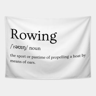 Rowing dictionary definition Tapestry