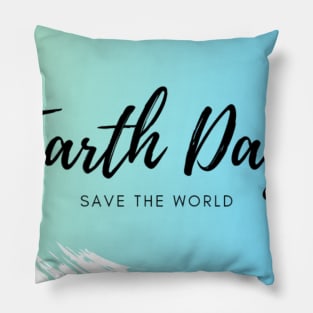 Earth Day Pillow