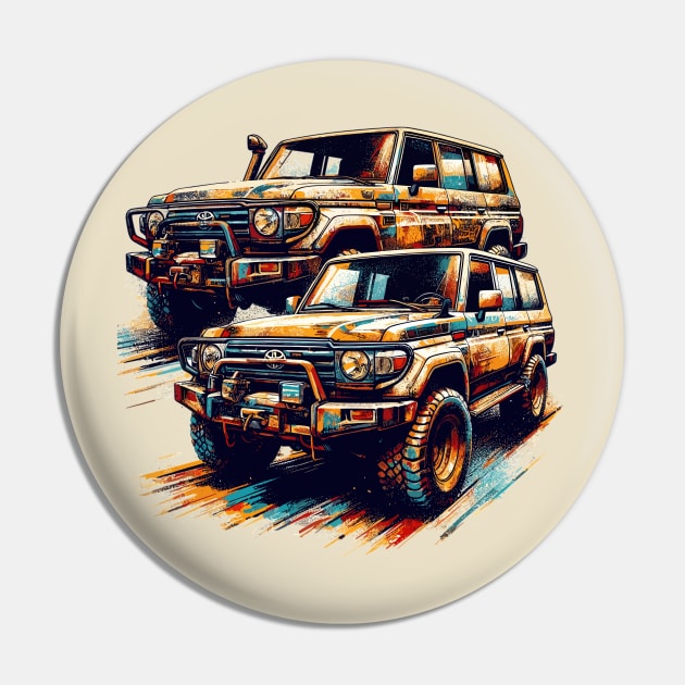 Toyota Land Cruiser Pin by Vehicles-Art