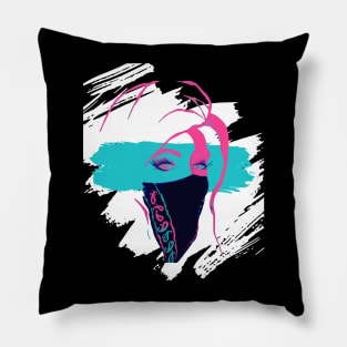 Bandana Style | Chicana Urban Pop Art Pillow