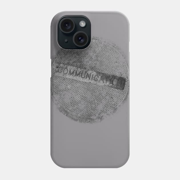 Communication manhole cover Phone Case by WelshDesigns