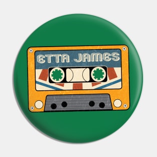 vintage Etta James Pin