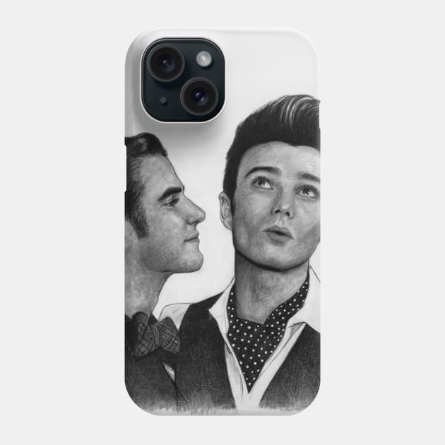 Klaine 1 Phone Case by dibujosbymari