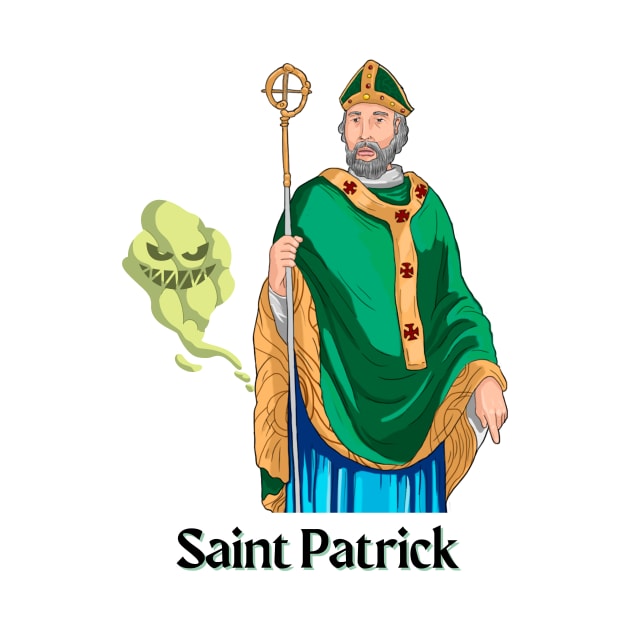 Saint Patrick the Stinker by FartMerch