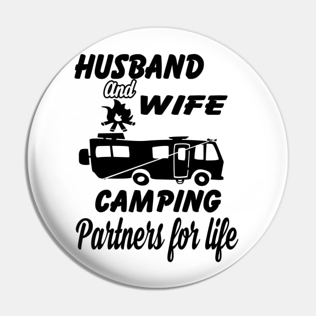 husband and wife camping partner for life Pin by tshirtsgift