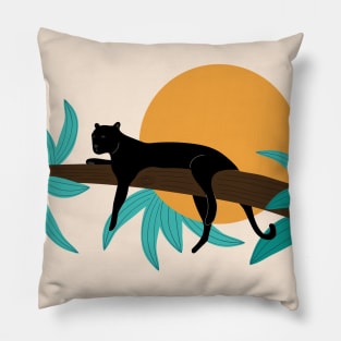 Panther on the three Pillow