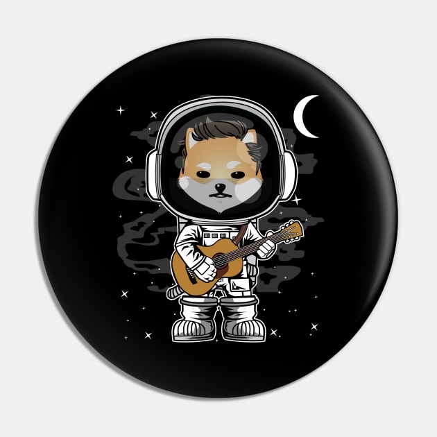 Astronaut Guitar Dogelon Mars ELON Coin To The Moon Crypto Token Cryptocurrency Blockchain Wallet Birthday Gift For Men Women Kids Pin by Thingking About