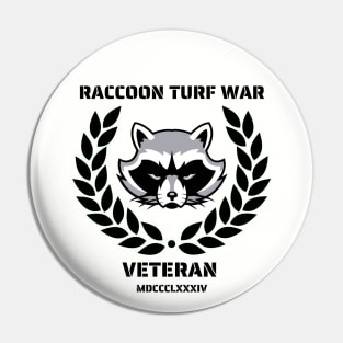 Raccoon Turf War Shirt Pin