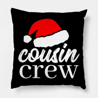 Christmas Cousin Crew, matching cousin Santa shirts for the cousin squad Pillow