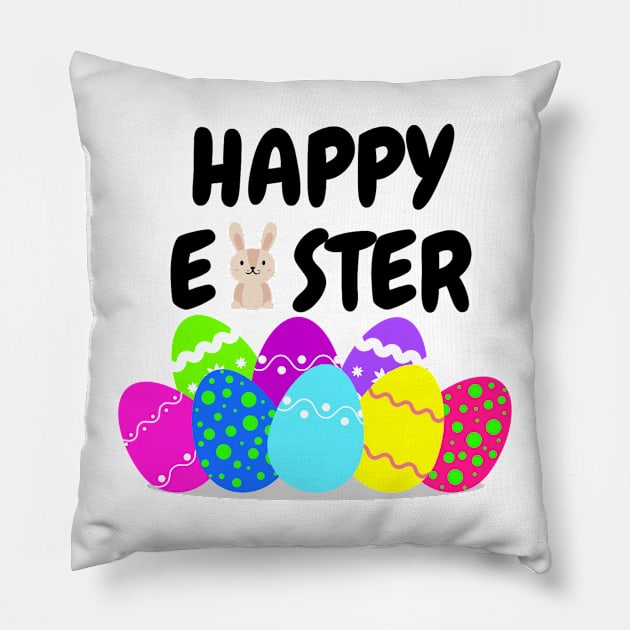 Happy Easter Pillow by Simple D.