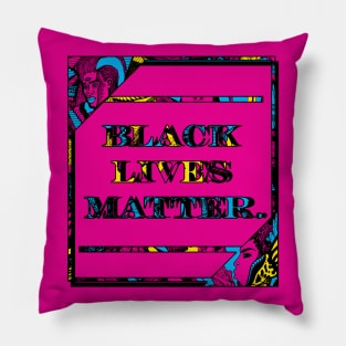 CMYK Black Lives Matter Period Pillow