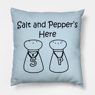 Salt and Pepper's Here Pocket Pillow