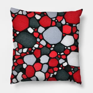 Red and Gray Pillow