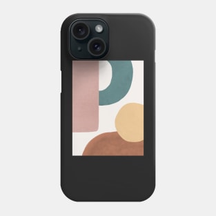 Abstract Painted Shapes 2 Phone Case