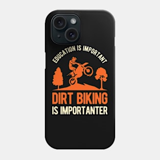 Funny Dirt Bike Biking Phone Case