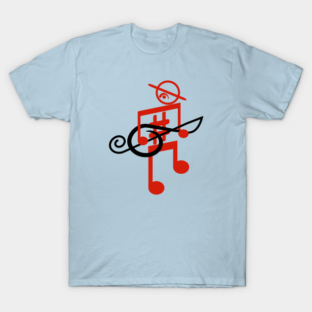 Discover red Note-Man - Note Man - T-Shirt