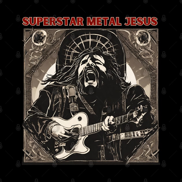 JESUS MEME - Superstar Metal Jesus by Klau