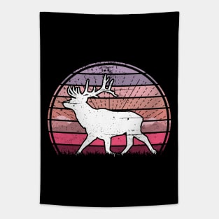 Deer Sunset Tapestry