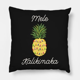 Mele Kalikimaka Hawaiian Christmas Vacation Pillow