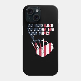 BAGPIPER AMERICAN FLAG Phone Case