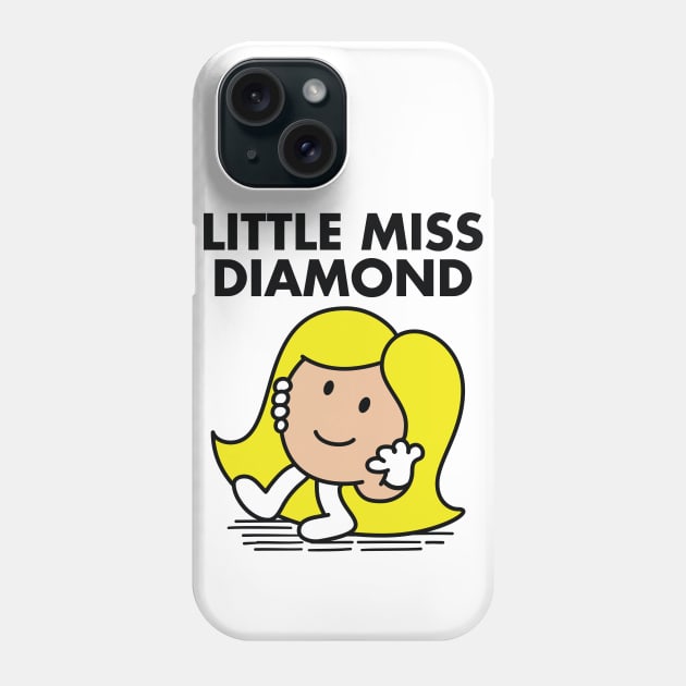 Little Miss Diamond Phone Case by irkedorc