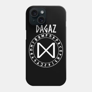 Dagaz Norse Rune of Hope Phone Case