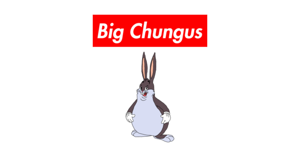 Big Chungus - Big Chungus - Pillow | TeePublic