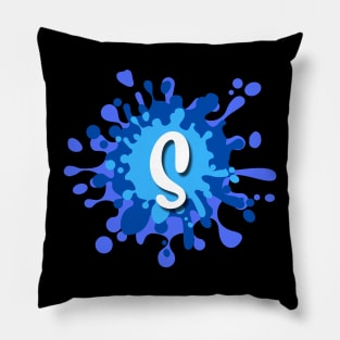 Letter S Pillow