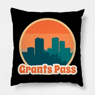 Vintage Grants Pass Pillow