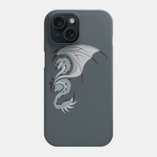 Reign of Heavens - Silver Rathalos Phone Case