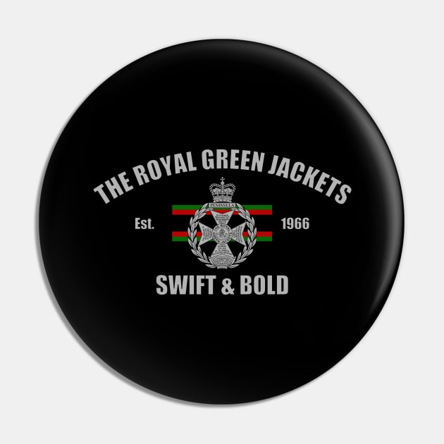 The Royal Green Jackets Pin by Firemission45