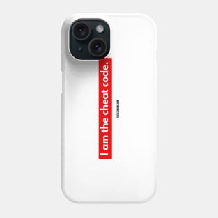 I am the cheat code - Light Phone Case