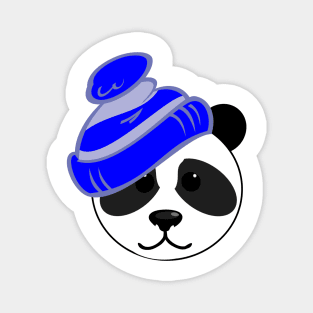 Panda Hat Emoji Magnet