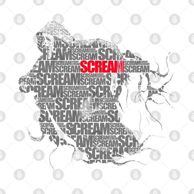 Scream VI  (Scream 6)  scary horror movie graphic design by ironpalette by ironpalette