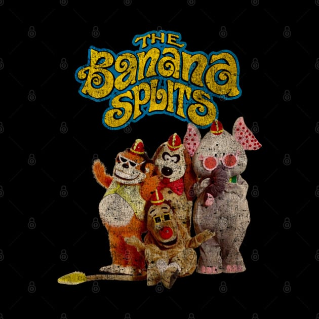 VINTAGE THE BANANA SPLITS by Noeniguel