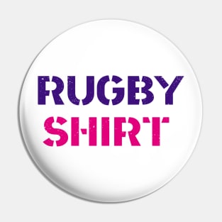 rugby shirt Pin