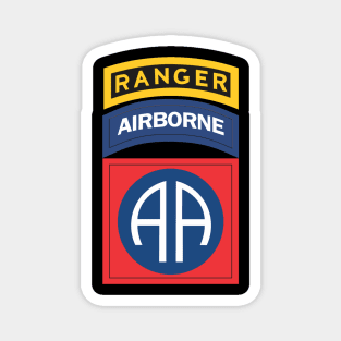 Ranger Airborne Division Paratrooper Insignia Magnet