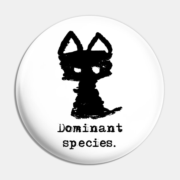 Meowfistofele the black cat – Dominant species (black on white) Pin by LiveForever