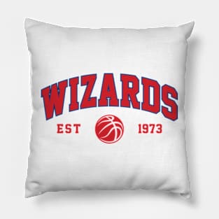 Wizards Basketball Pillow