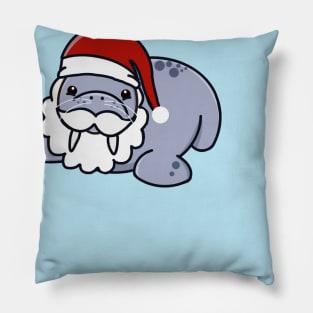 Santa Walrus Pillow