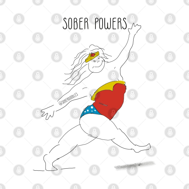 Sober Powers by Sober Doodles