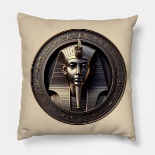 Pharaoh medallion Pillow