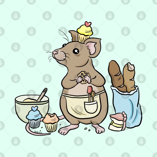 Home baker mouse by doodletokki